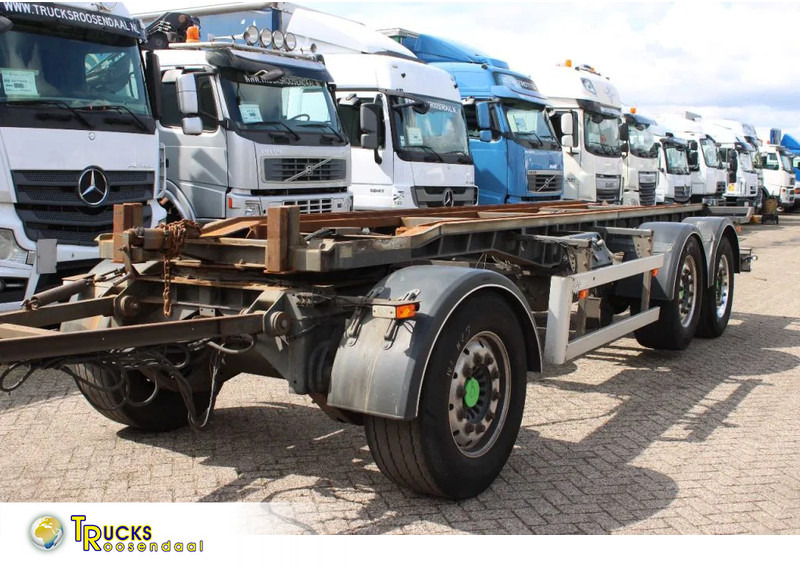 Burg 3x SAF - Reboque transportador de contêineres/ Caixa móvel: foto 1 Burg 3x SAF - Reboque transportador de contêineres/ Caixa móvel: foto 1