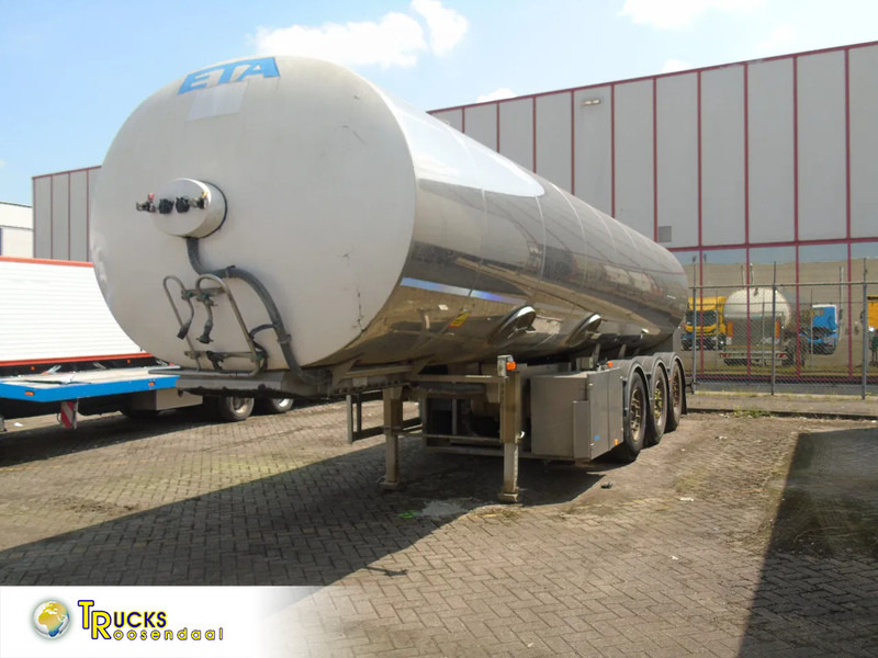 ETA 29.000 LITER + INOX + MILK + WATER - Semirreboque tanque: foto 1 ETA 29.000 LITER + INOX + MILK + WATER - Semirreboque tanque: foto 1