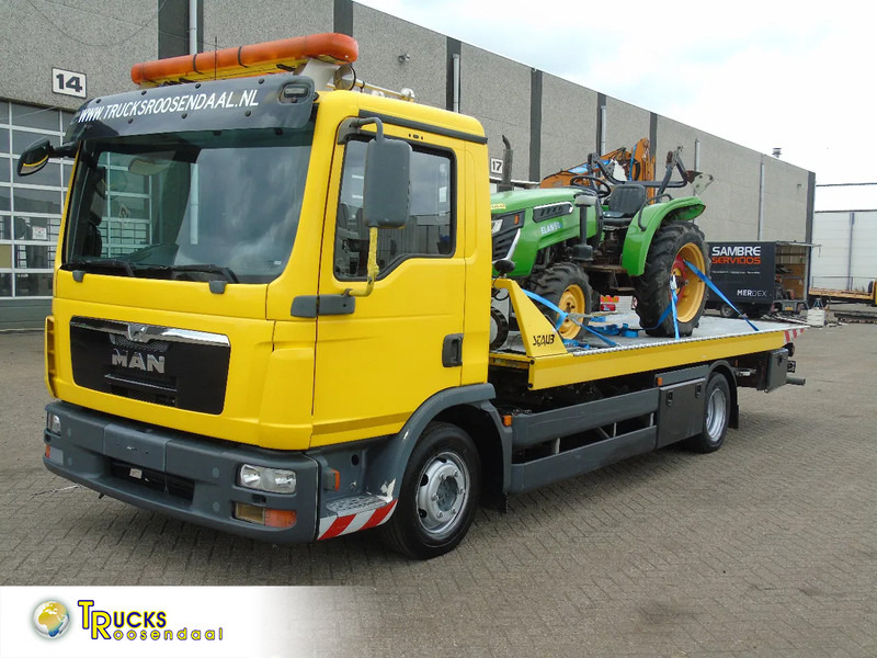 MAN TGL 8.180 + winch + MANUAL + EURO 5 + system working - Caminhão transporte de veículos: foto 1 MAN TGL 8.180 + winch + MANUAL + EURO 5 + system working - Caminhão transporte de veículos: foto 1