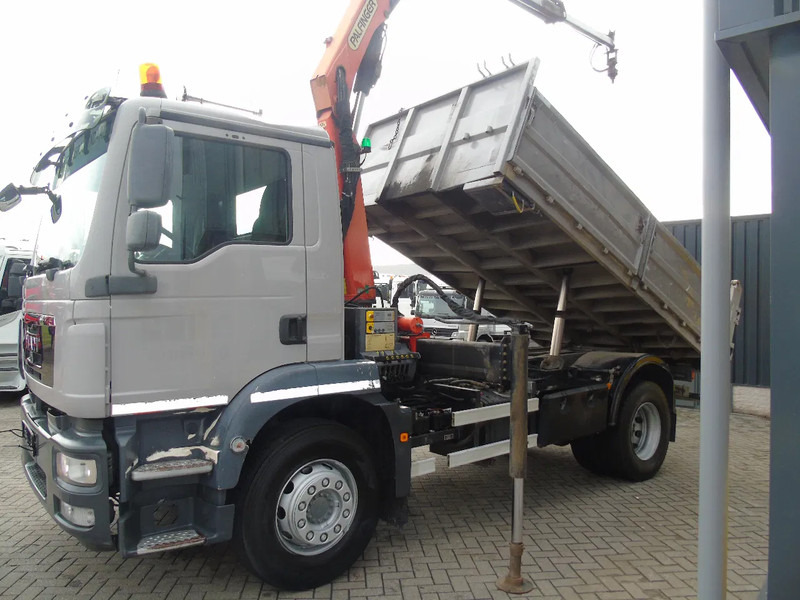 MAN TGM 18.250 + PALFINGER 11.001K + TIPPER + EURO 5 - Caminhão grua: foto 5 MAN TGM 18.250 + PALFINGER 11.001K + TIPPER + EURO 5 - Caminhão grua: foto 5