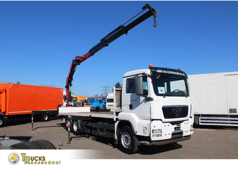 MAN TGS 26.440 + HMF 22T/M + remote + 6x2 steering + EURO 5 - Caminhão grua: foto 1 MAN TGS 26.440 + HMF 22T/M + remote + 6x2 steering + EURO 5 - Caminhão grua: foto 1