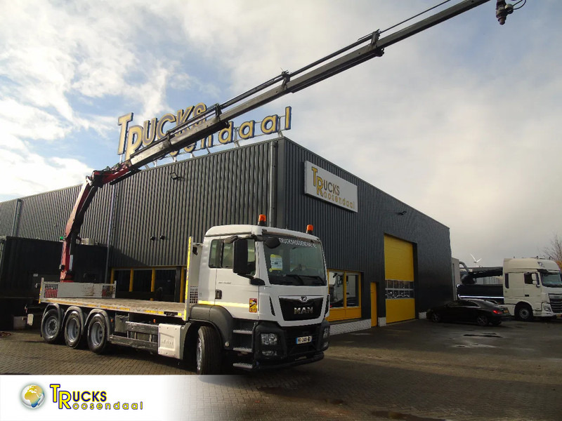 MAN TGS 35.460 + 8X4 TRIDEM + PALFINGER 23001EH + EURO 6 + REMOTE - Caminhão grua: foto 1 MAN TGS 35.460 + 8X4 TRIDEM + PALFINGER 23001EH + EURO 6 + REMOTE - Caminhão grua: foto 1