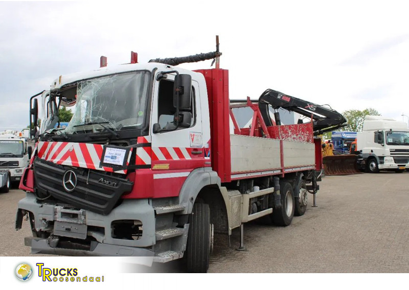 Mercedes-Benz Axor 2633 + HIAB 144 BS 2 HIDUO + 6X2+REMOTE - Caminhão grua: foto 1 Mercedes-Benz Axor 2633 + HIAB 144 BS 2 HIDUO + 6X2+REMOTE - Caminhão grua: foto 1