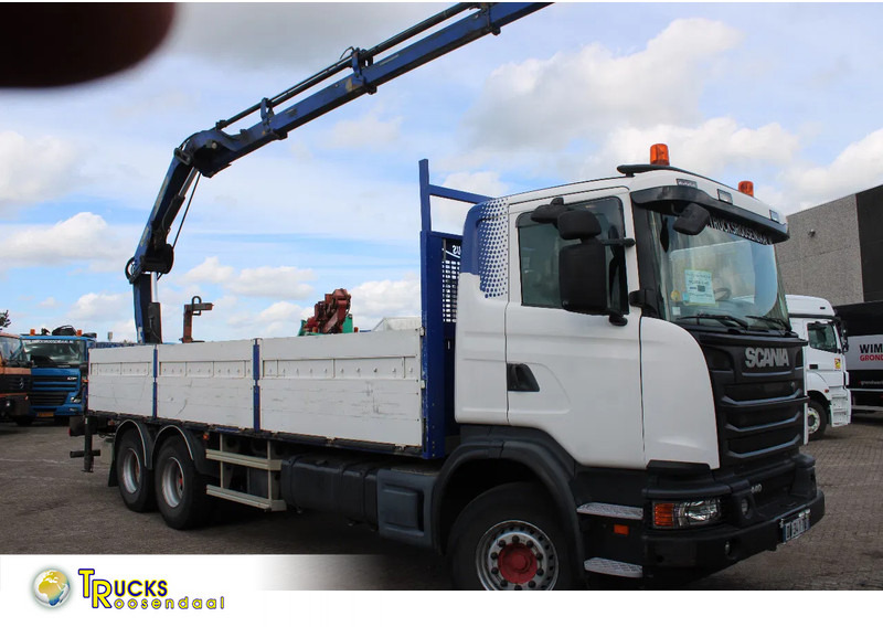 Scania G440 hiab 166-4 hipro + 6x4 + manual - Caminhão grua: foto 1 Scania G440 hiab 166-4 hipro + 6x4 + manual - Caminhão grua: foto 1