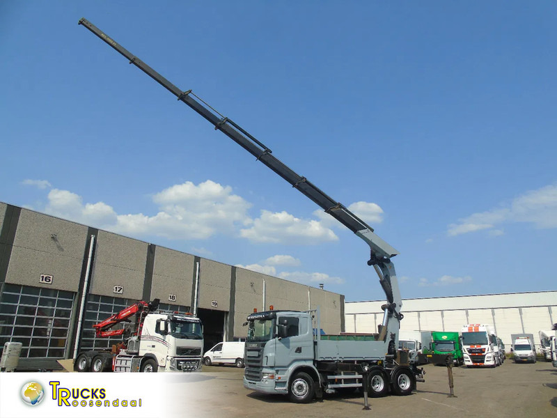 Scania R reserved 420 + PALFINGER 72002 + 7 EXTENTIONS + 6X4 + REMOTE - Caminhão grua: foto 1 Scania R reserved 420 + PALFINGER 72002 + 7 EXTENTIONS + 6X4 + REMOTE - Caminhão grua: foto 1
