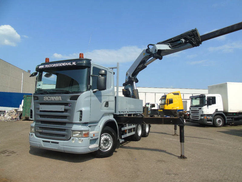 Scania R reserved 420 + PALFINGER 72002 + 7 EXTENTIONS + 6X4 + REMOTE - Caminhão grua: foto 3 Scania R reserved 420 + PALFINGER 72002 + 7 EXTENTIONS + 6X4 + REMOTE - Caminhão grua: foto 3