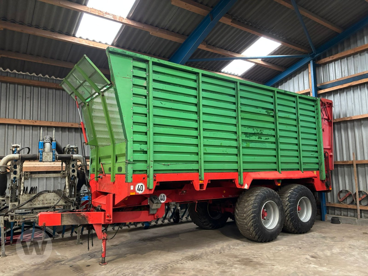 Hawe SLW 40 T - Reboque agrícola: foto 1 Hawe SLW 40 T - Reboque agrícola: foto 1