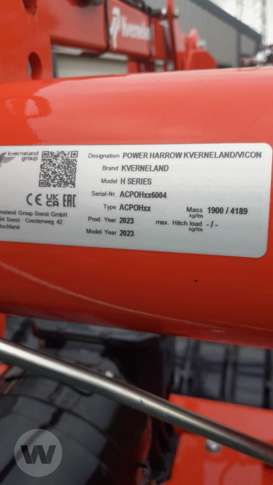 Kverneland H-Serie - Grade rotativa: foto 2 Kverneland H-Serie - Grade rotativa: foto 2