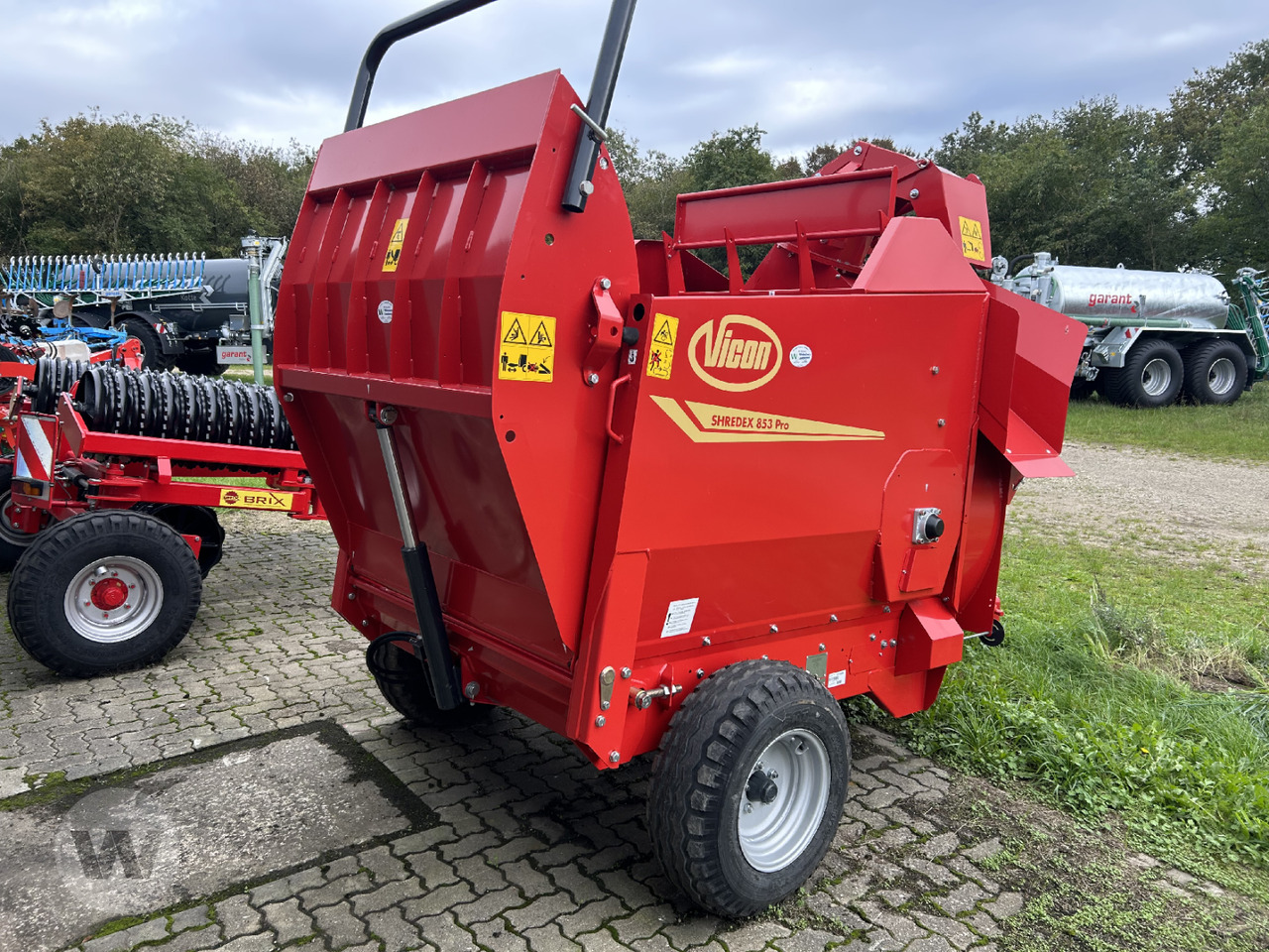 Kverneland SHREDEX 853 - Empacotador de fardos: foto 4 Kverneland SHREDEX 853 - Empacotador de fardos: foto 4