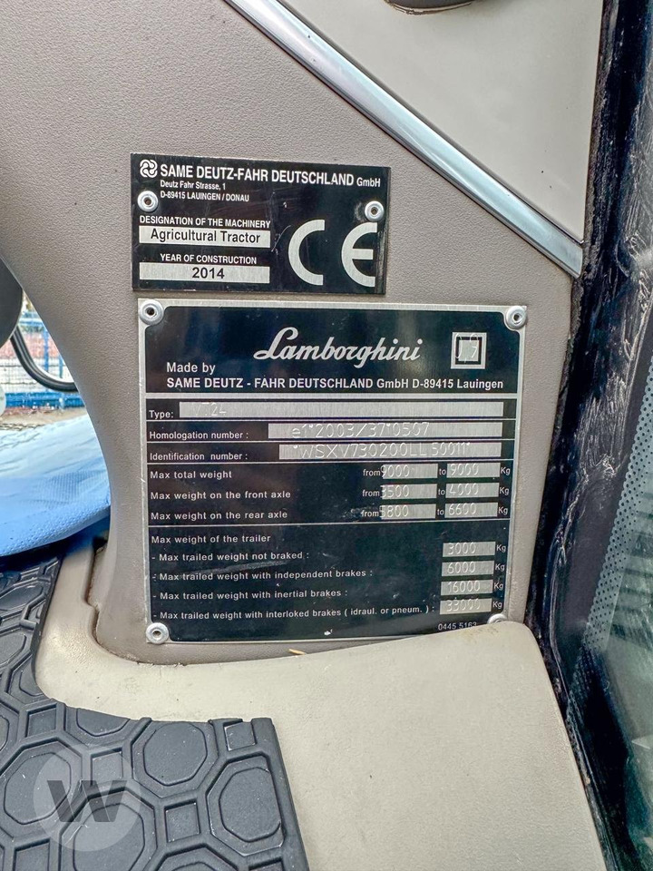 Trator Lamborghini R 6.140.4: foto 7