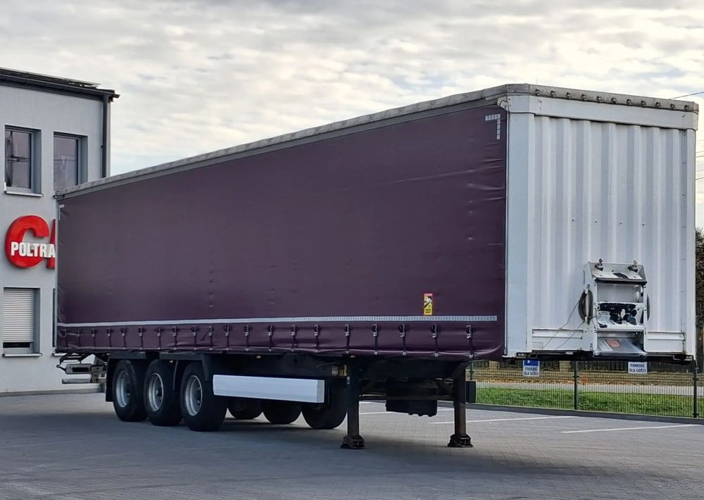 Krone Standard, Firanka, Mocowania promowe, Podnoszony zderzak - Semi-reboque de lona: foto 2 Krone Standard, Firanka, Mocowania promowe, Podnoszony zderzak - Semi-reboque de lona: foto 2