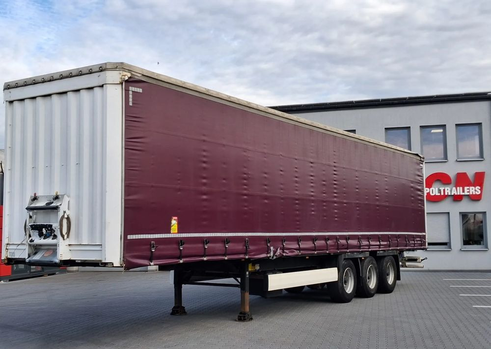 Krone Standard, Firanka, Mocowania promowe, Podnoszony zderzak - Semi-reboque de lona: foto 1 Krone Standard, Firanka, Mocowania promowe, Podnoszony zderzak - Semi-reboque de lona: foto 1