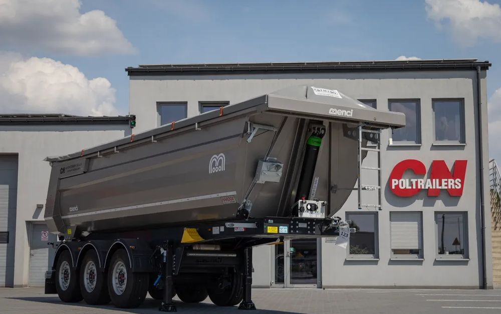 Menci Wywrotka stalowa 27m3, Cramaro Elektryczny/Manualny/Boczny // Waga 6000 kg // Hardox HB500 - Semireboque basculante: foto 2 Menci Wywrotka stalowa 27m3, Cramaro Elektryczny/Manualny/Boczny // Waga 6000 kg // Hardox HB500 - Semireboque basculante: foto 2