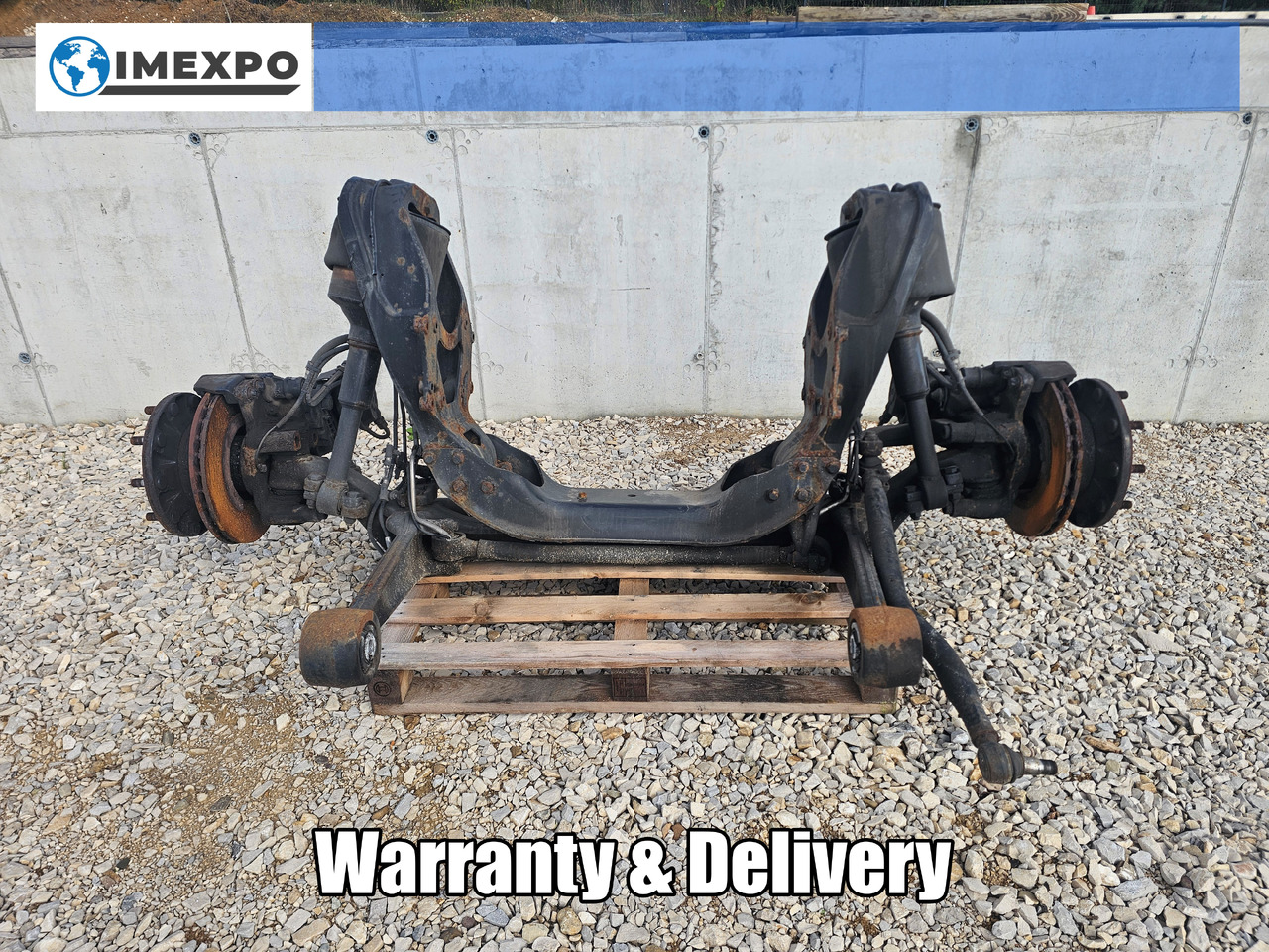 MAN TGX TGS AIR SUNSPENSION / COMPLETE FRONT AXLE - Eixo dianteiro: foto 1 MAN TGX TGS AIR SUNSPENSION / COMPLETE FRONT AXLE - Eixo dianteiro: foto 1