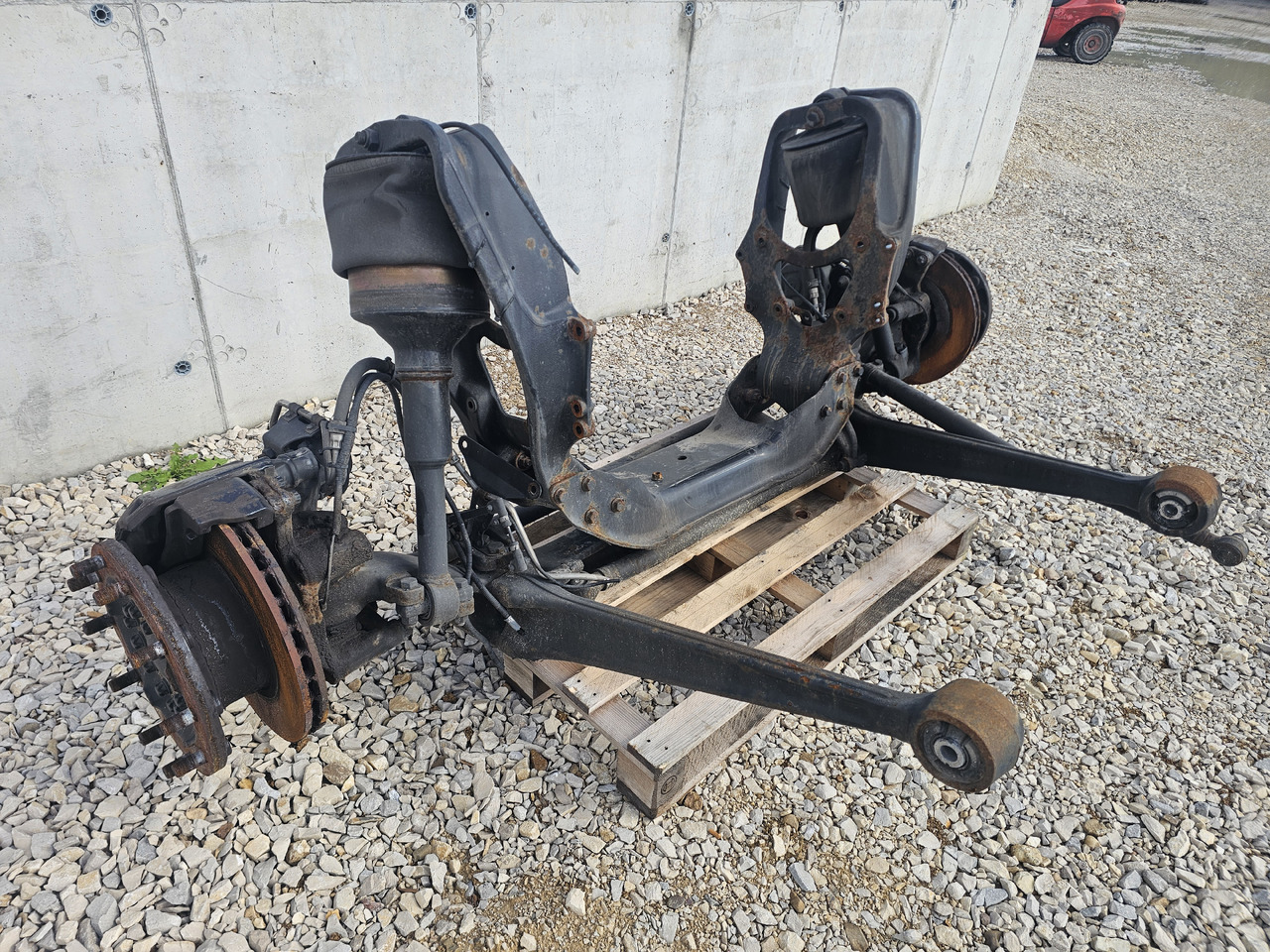 MAN TGX TGS AIR SUNSPENSION / COMPLETE FRONT AXLE - Eixo dianteiro: foto 3 MAN TGX TGS AIR SUNSPENSION / COMPLETE FRONT AXLE - Eixo dianteiro: foto 3