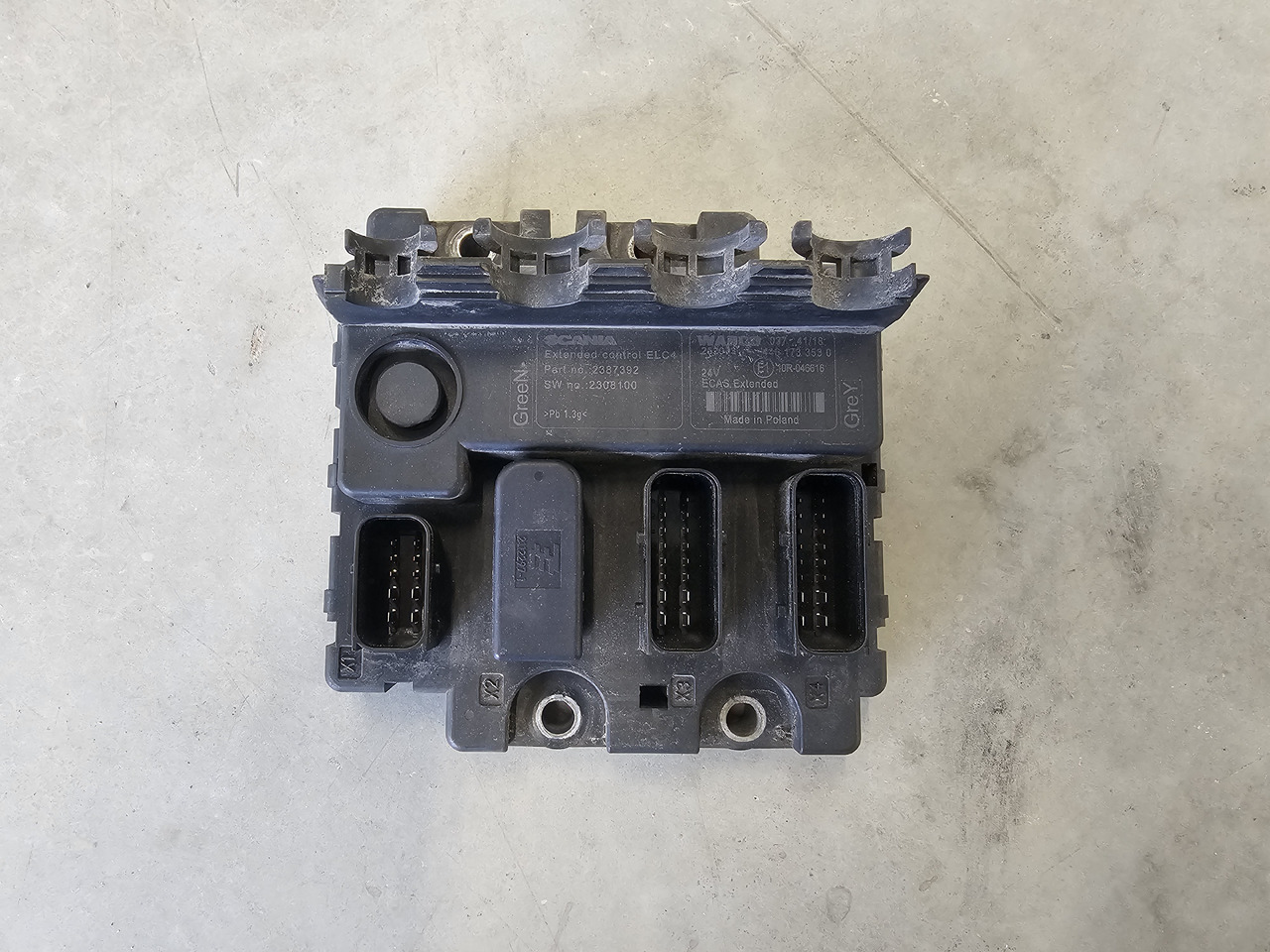 SCANIA S, R, P, G / ELC4 CONTROL UNIT / 2387392 - Centralina electrónica: foto 2 SCANIA S, R, P, G / ELC4 CONTROL UNIT / 2387392 - Centralina electrónica: foto 2