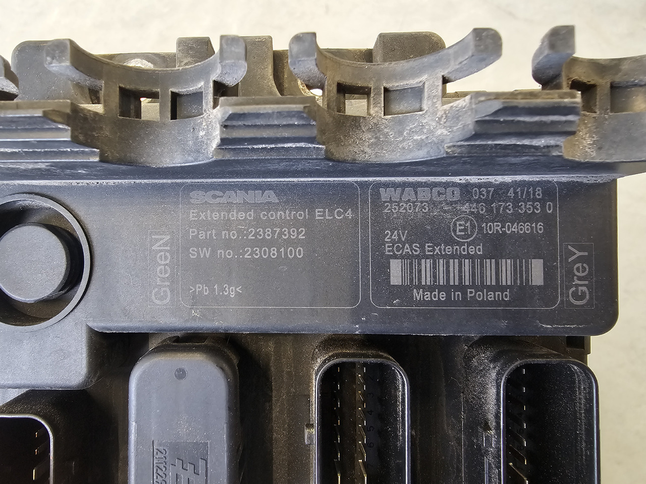 SCANIA S, R, P, G / ELC4 CONTROL UNIT / 2387392 - Centralina electrónica: foto 4 SCANIA S, R, P, G / ELC4 CONTROL UNIT / 2387392 - Centralina electrónica: foto 4