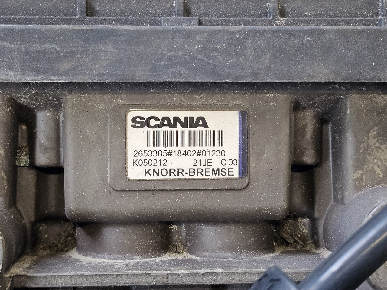 SCANIA S, R, P, G / REAR EBS VALVE / 2653385 / K050212 - Válvula de freio: foto 4 SCANIA S, R, P, G / REAR EBS VALVE / 2653385 / K050212 - Válvula de freio: foto 4