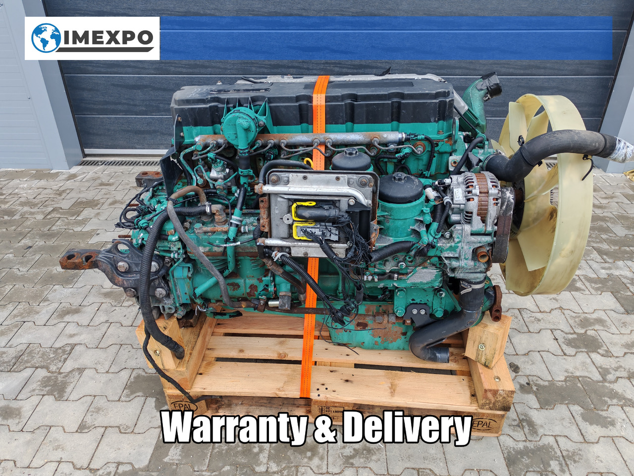 VOLVO D7E 280 EC06B / EURO 5 / COMPLETE - Motor: foto 1 VOLVO D7E 280 EC06B / EURO 5 / COMPLETE - Motor: foto 1