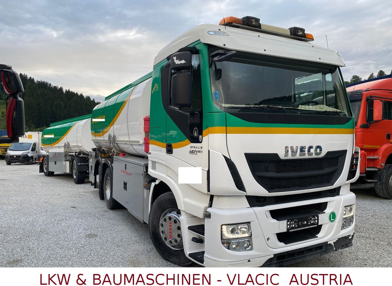Iveco Stralis 460 Schwarzmüller Benz/Diesel Kompletzug - Caminhão tanque: foto 1 Iveco Stralis 460 Schwarzmüller Benz/Diesel Kompletzug - Caminhão tanque: foto 1