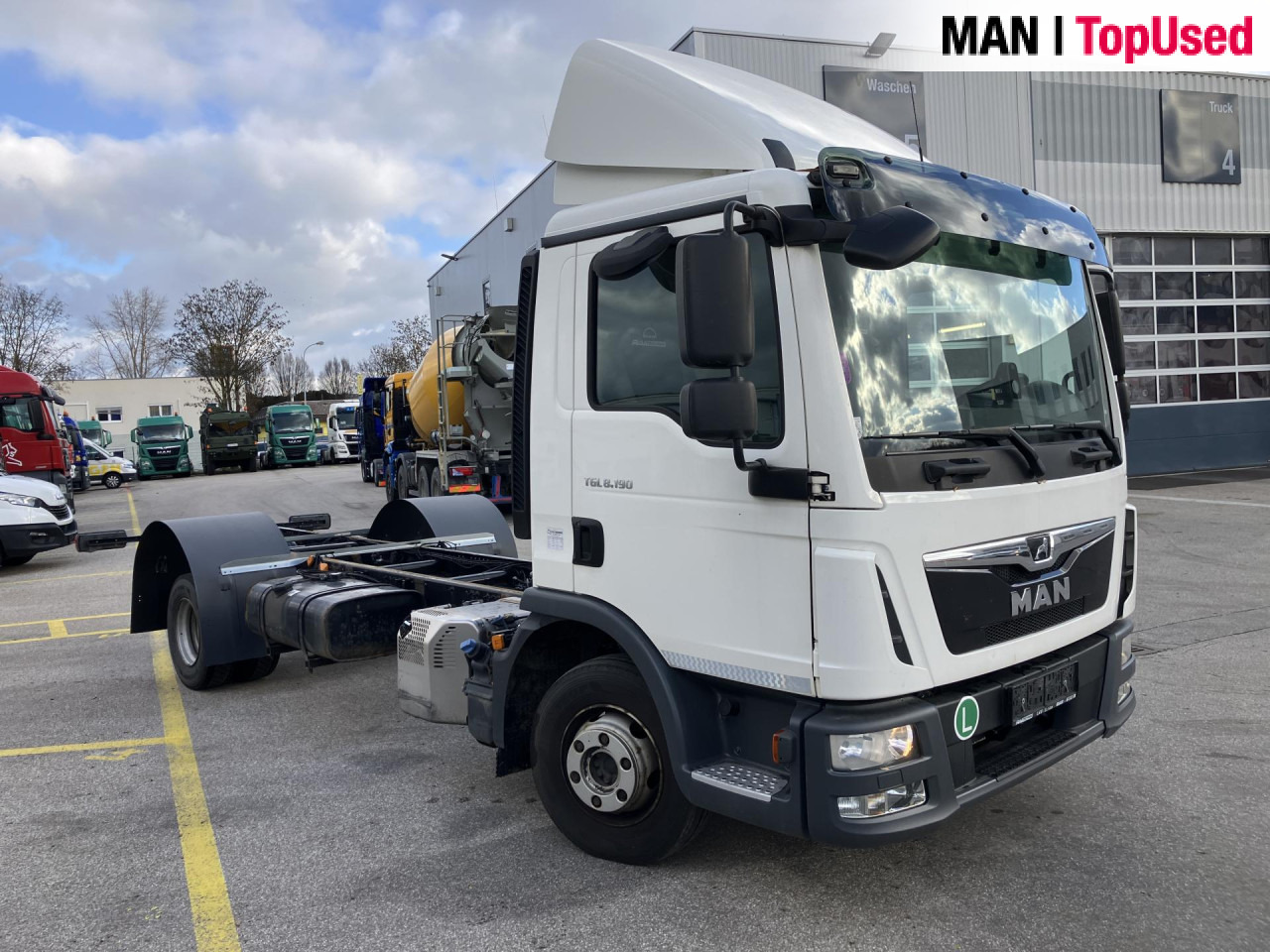 MAN TGL 8.190 4X2 BL - Caminhão chassi: foto 1 MAN TGL 8.190 4X2 BL - Caminhão chassi: foto 1