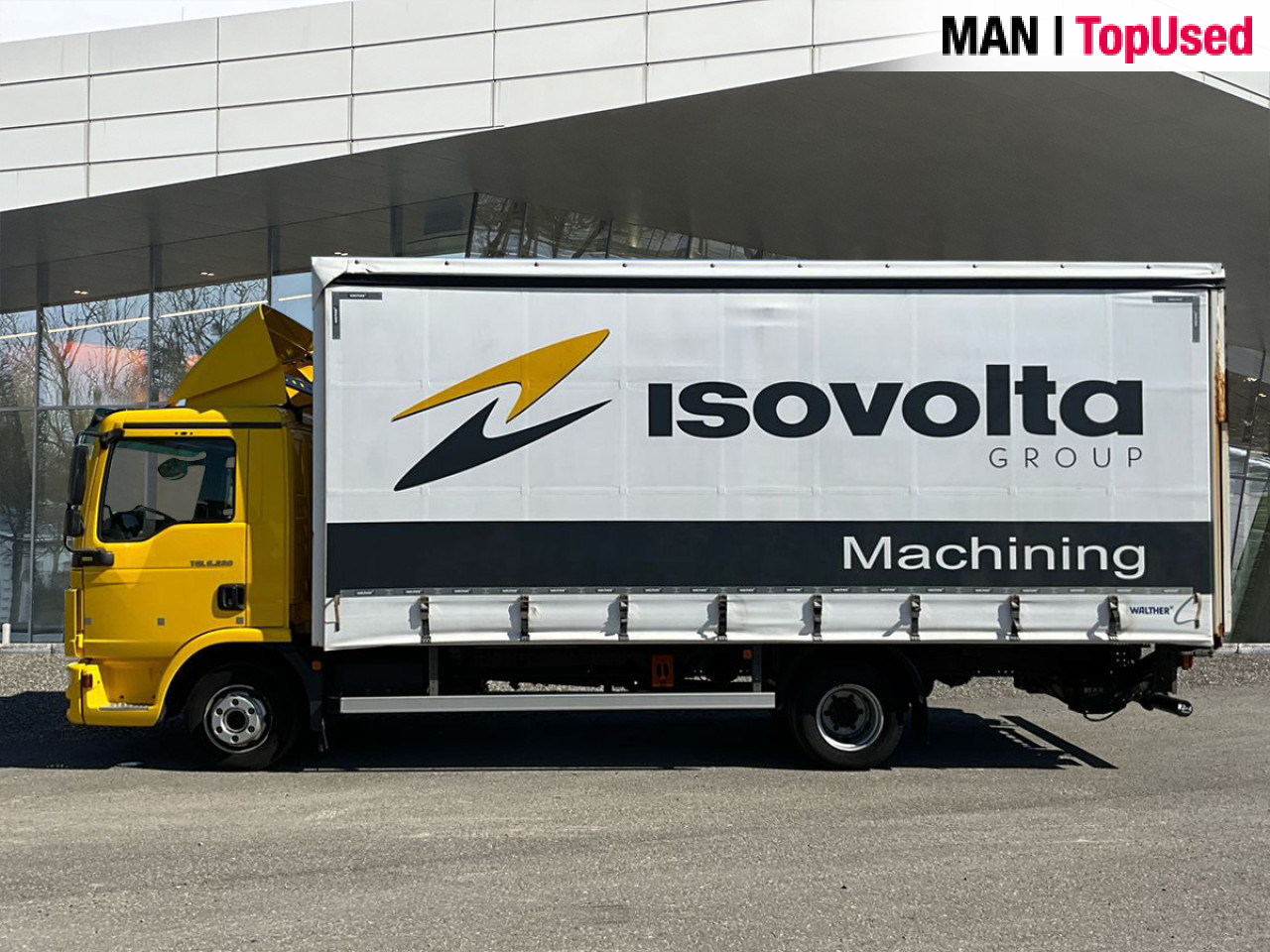 MAN TGL 8.220 4X2 BL Schiebeplane LBW Navi Spoiler - Furgão de toldo: foto 3 MAN TGL 8.220 4X2 BL Schiebeplane LBW Navi Spoiler - Furgão de toldo: foto 3