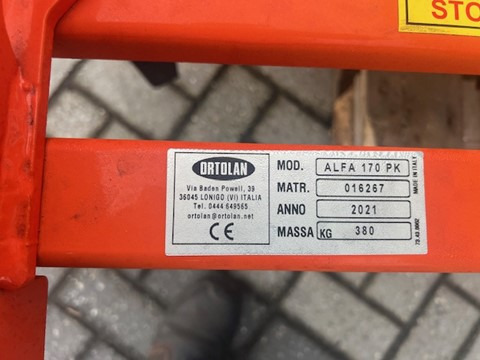 ORTOLAN ALFA 170 harrow - Maquina para lavrar a terra: foto 3 ORTOLAN ALFA 170 harrow - Maquina para lavrar a terra: foto 3