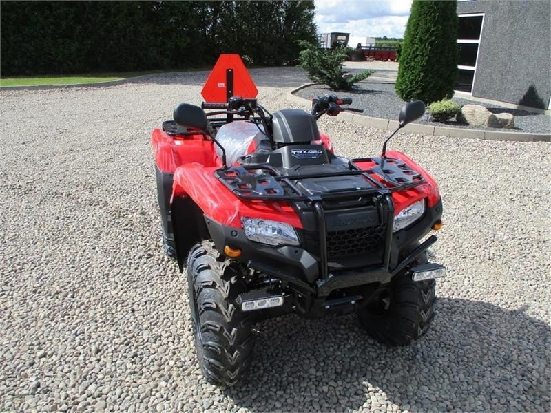 Trator Honda TRX 420FE Traktor STORT LAGER AF HONDA ATV. Vi hj: foto 15