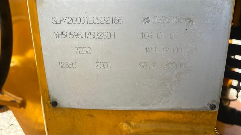 JCB 426 med traktor dækmontering og hurtigskifte samt - Carregadeira de rodas: foto 3 JCB 426 med traktor dækmontering og hurtigskifte samt - Carregadeira de rodas: foto 3