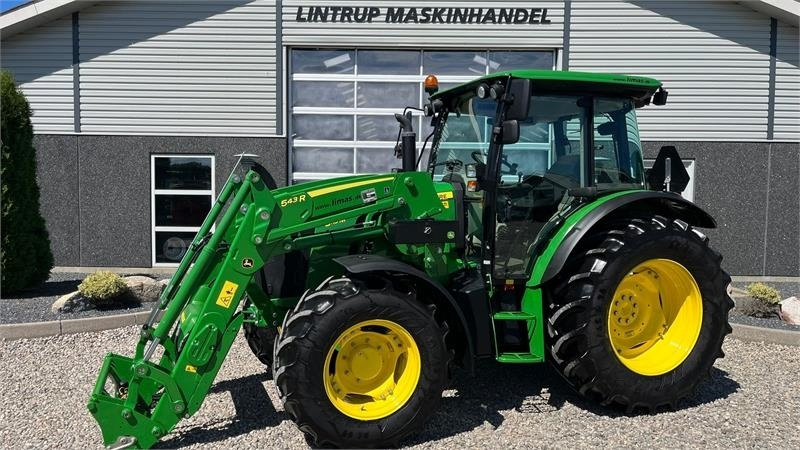 John Deere 5115M Med frontlæsser, som ny - Trator: foto 1 John Deere 5115M Med frontlæsser, som ny - Trator: foto 1