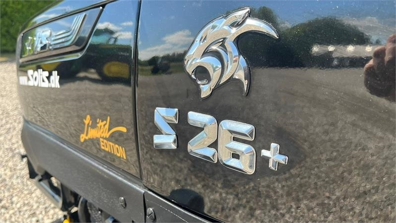 Solis S26 Limited Edition i sort 6+2 Gearmaskine med Ser - Trator: foto 3 Solis S26 Limited Edition i sort 6+2 Gearmaskine med Ser - Trator: foto 3