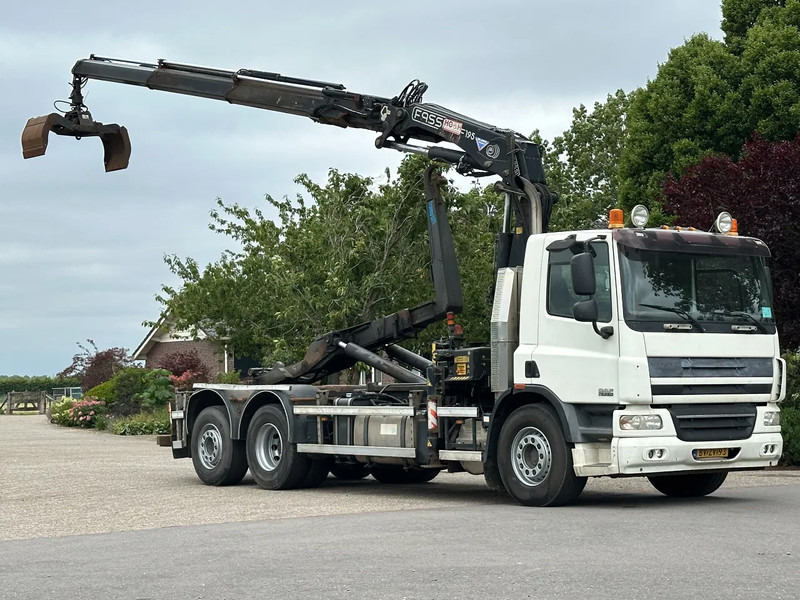 DAF CF 75 //250 !!KRAAN/HAAK!! RADIO REMOTE!! - Caminhão polibenne, Caminhão grua: foto 1 DAF CF 75 //250 !!KRAAN/HAAK!! RADIO REMOTE!! - Caminhão polibenne, Caminhão grua: foto 1