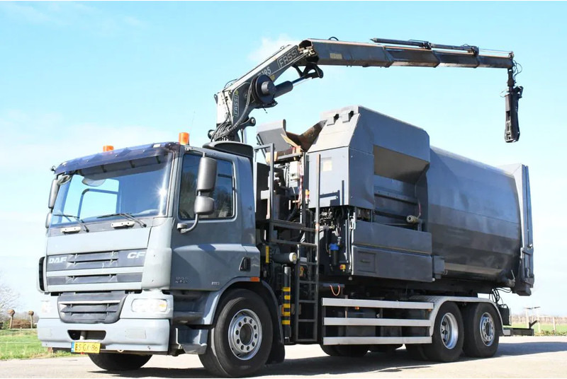 DAF CF75/310 FAN !!KRAAN/HAAK!!PERSCONTAINER!!HIGH PRESURRE CLEANING!!HOGEDRUK REINIGING!!HOCH DRUCK WASHEN SYSTEM!!REINIGING!GEJO B - Caminhão polibenne, Caminhão grua: foto 5 DAF CF75/310 FAN !!KRAAN/HAAK!!PERSCONTAINER!!HIGH PRESURRE CLEANING!!HOGEDRUK REINIGING!!HOCH DRUCK WASHEN SYSTEM!!REINIGING!GEJO B - Caminhão polibenne, Caminhão grua: foto 5