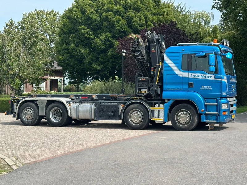 MAN TGA 35.440 8x2 HIAB 37TM!!RADIO REMOTE/CONTAINER SYSTEM! - Caminhão com sistema de cabo, Caminhão grua: foto 5 MAN TGA 35.440 8x2 HIAB 37TM!!RADIO REMOTE/CONTAINER SYSTEM! - Caminhão com sistema de cabo, Caminhão grua: foto 5