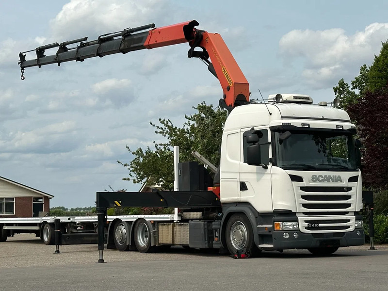 Scania G410 !KRAAN/CRANE/GRUE/ PALFINGER 53TM!! RADIO REMOTE!! EURO 6!!TOP! - Caminhão grua: foto 1 Scania G410 !KRAAN/CRANE/GRUE/ PALFINGER 53TM!! RADIO REMOTE!! EURO 6!!TOP! - Caminhão grua: foto 1