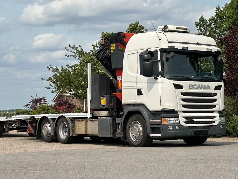 Scania G410 !KRAAN/CRANE/GRUE/ PALFINGER 53TM!! RADIO REMOTE!! EURO 6!!TOP! - Caminhão grua: foto 2 Scania G410 !KRAAN/CRANE/GRUE/ PALFINGER 53TM!! RADIO REMOTE!! EURO 6!!TOP! - Caminhão grua: foto 2