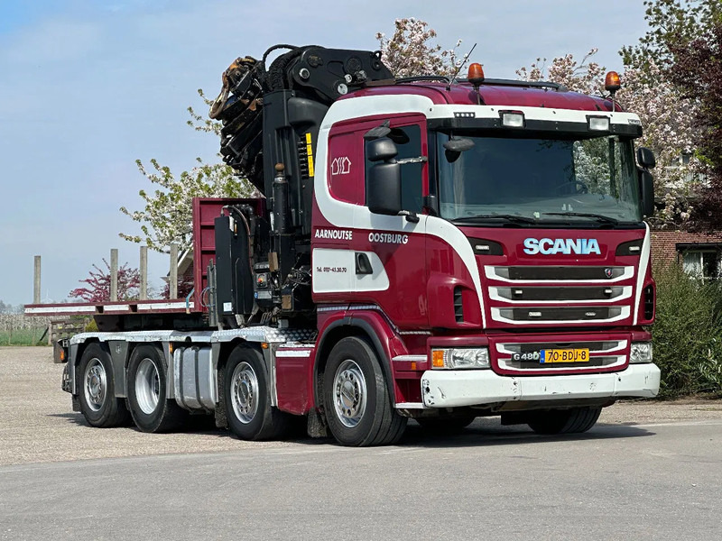 Scania G480 !!TRUCK/TRACTOR!!!CRANE/GRUE/HIAB 105TM!!TOP!EURO6!! - Caminhão grua: foto 4 Scania G480 !!TRUCK/TRACTOR!!!CRANE/GRUE/HIAB 105TM!!TOP!EURO6!! - Caminhão grua: foto 4