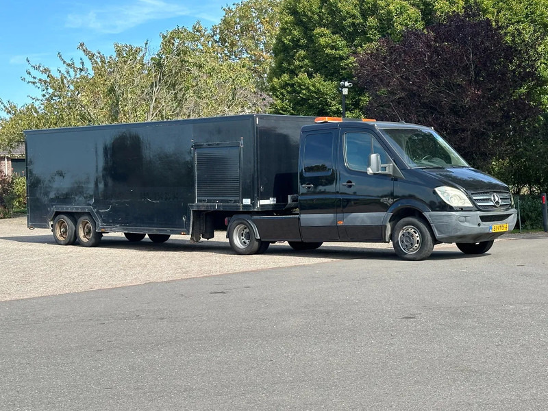Mercedes-Benz Sprinter 518 CDI V6!!!DUBBEL CABINE!!automaat met VAN DEN OEVER BE- trailer!! - Tractor: foto 2 Mercedes-Benz Sprinter 518 CDI V6!!!DUBBEL CABINE!!automaat met VAN DEN OEVER BE- trailer!! - Tractor: foto 2