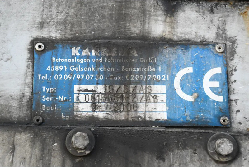 Semi-reboque betoneira Van Hool KARRENA 15m3 MIXER!!MOTOR!!OWN ENGINE!!: foto 8