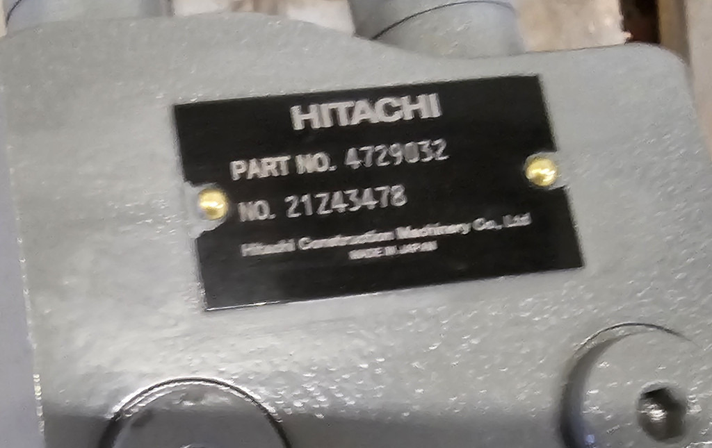 Hitachi 4729032 - 4723362 - Motor de giro de Máquina de construção: foto 3 Hitachi 4729032 - 4723362 - Motor de giro de Máquina de construção: foto 3