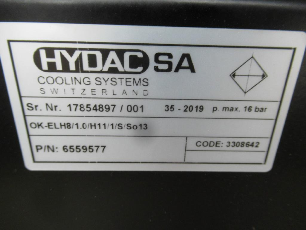 Hydac 6559577 - - Radiador de Máquina de construção: foto 4 Hydac 6559577 - - Radiador de Máquina de construção: foto 4