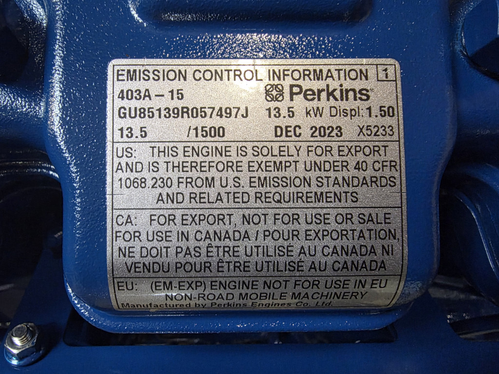 Perkins 403A-15 - gu85139r - Motor de Máquina de construção: foto 2 Perkins 403A-15 - gu85139r - Motor de Máquina de construção: foto 2