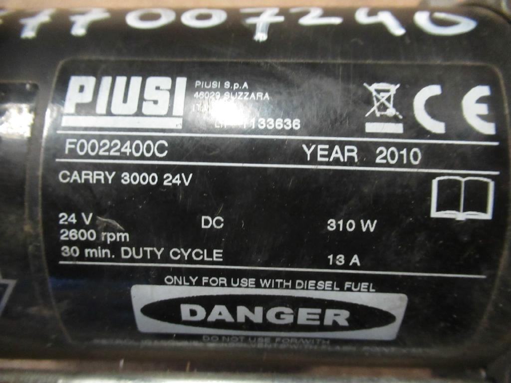 Piusi F0022400C - - Bomba de combustivel de Máquina de construção: foto 3 Piusi F0022400C - - Bomba de combustivel de Máquina de construção: foto 3