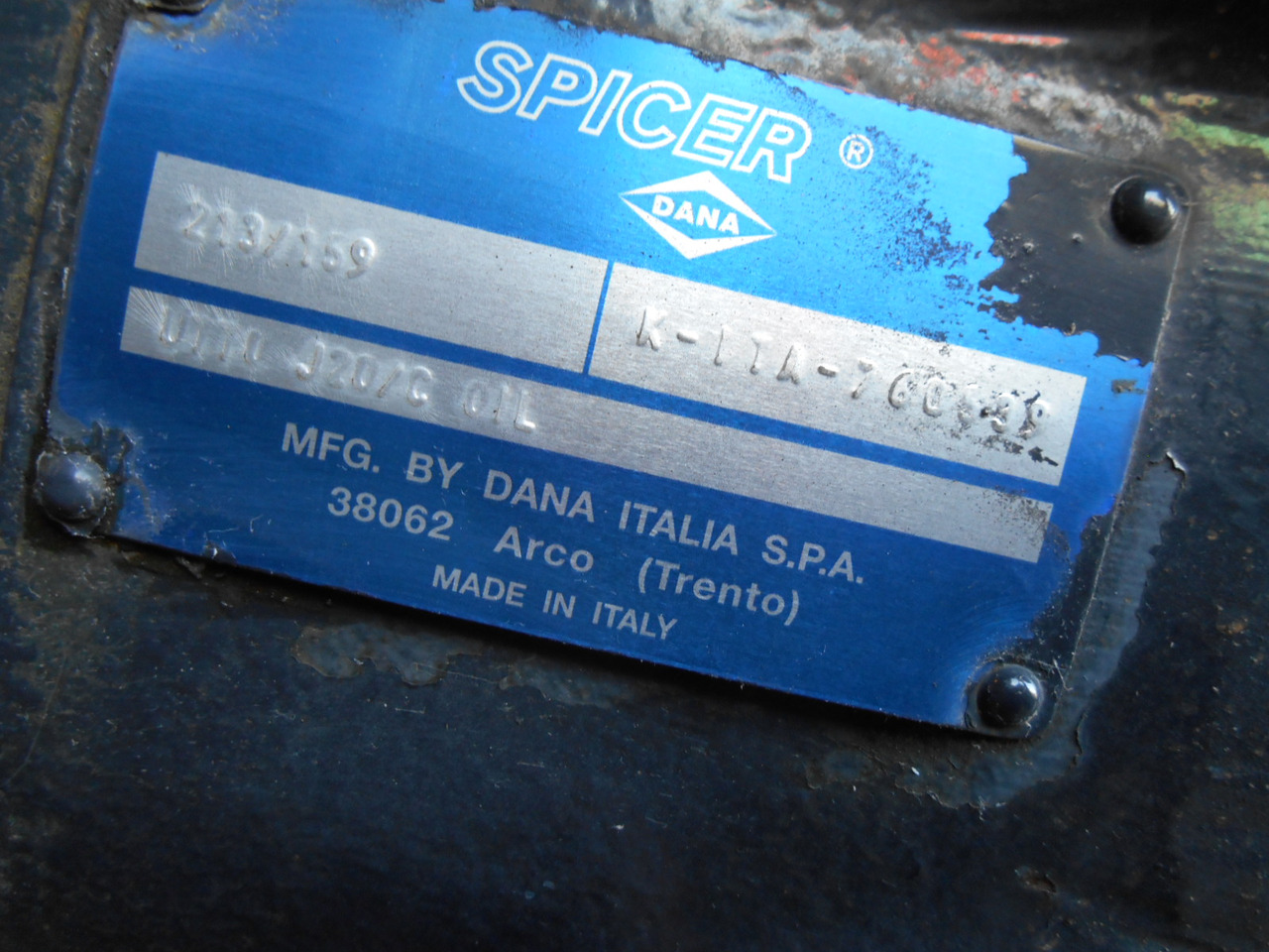 Eixo dianteiro de Máquina de construção nuevo Spicer Dana 213/159: foto 8