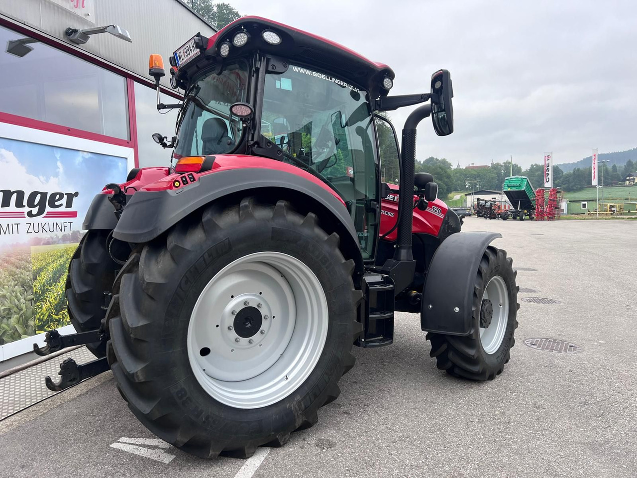 Case IH Vestrum 120 CVXDrive - Trator: foto 5 Case IH Vestrum 120 CVXDrive - Trator: foto 5