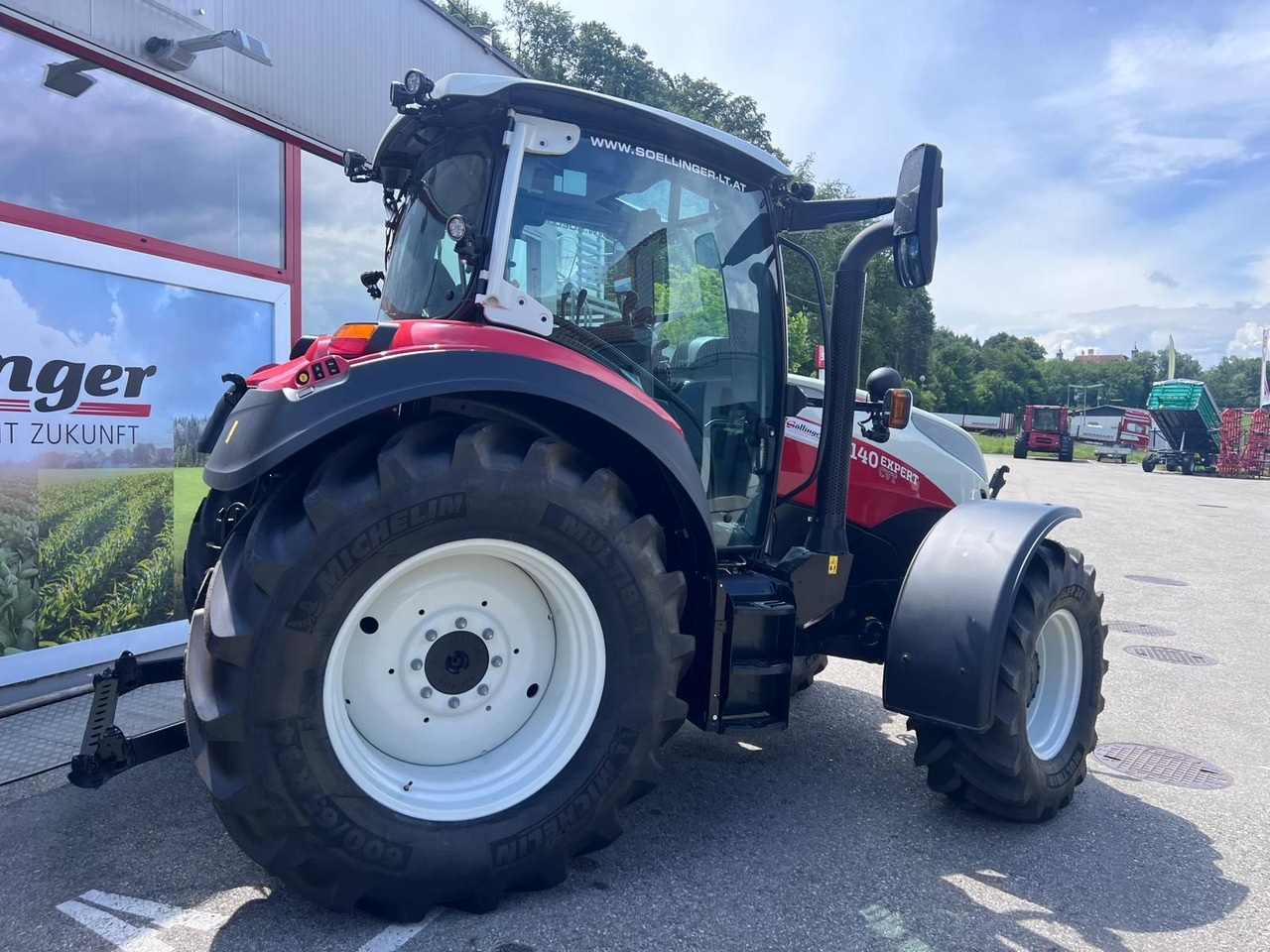 Steyr 4140 Expert CVT - Trator: foto 5 Steyr 4140 Expert CVT - Trator: foto 5