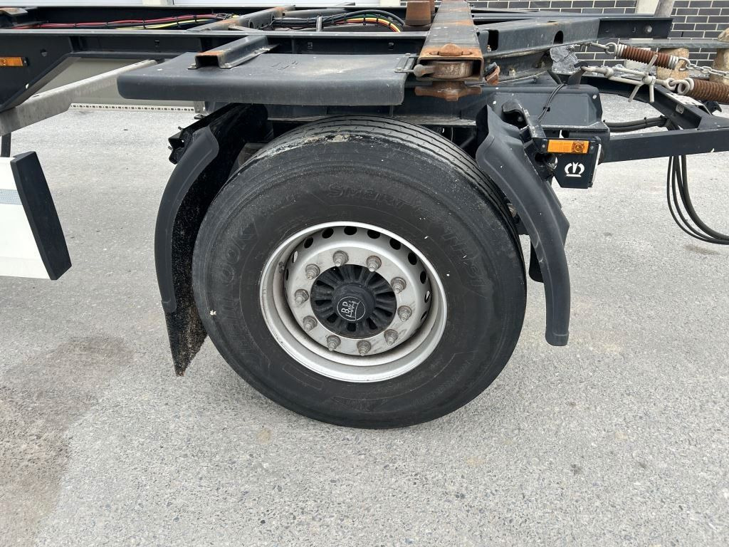 Krone 2 Achswechselfahrgestell, Typ: AZW 18 eL3B9 - Reboque transportador de contêineres/ Caixa móvel: foto 5 Krone 2 Achswechselfahrgestell, Typ: AZW 18 eL3B9 - Reboque transportador de contêineres/ Caixa móvel: foto 5