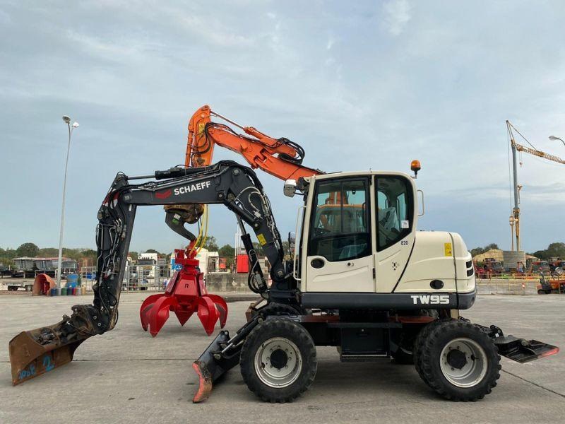 Terex TW95 - Escavadeira de rodas: foto 2 Terex TW95 - Escavadeira de rodas: foto 2