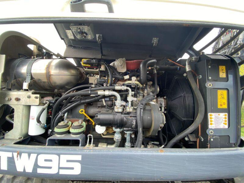 Terex TW95 - Escavadeira de rodas: foto 4 Terex TW95 - Escavadeira de rodas: foto 4