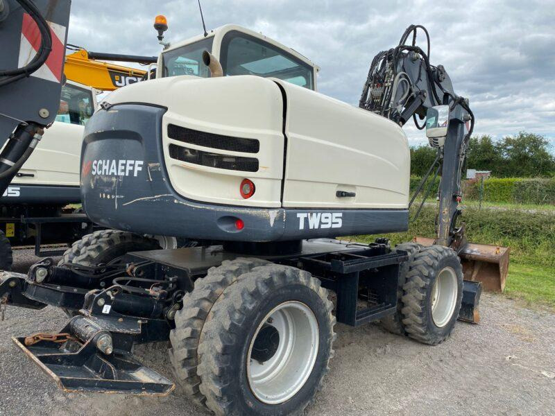 Terex TW95 - Escavadeira de rodas: foto 3 Terex TW95 - Escavadeira de rodas: foto 3